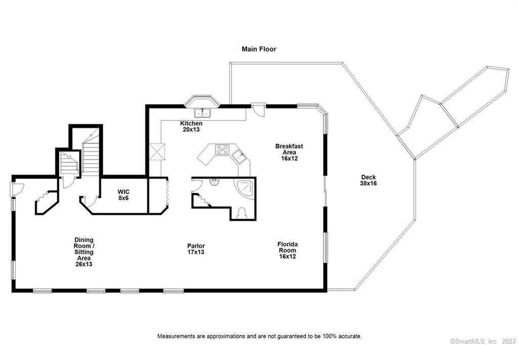 940 Durham Road Wallingford, CT 06492 - Photo 40 of 40 Main Level Floor-plan