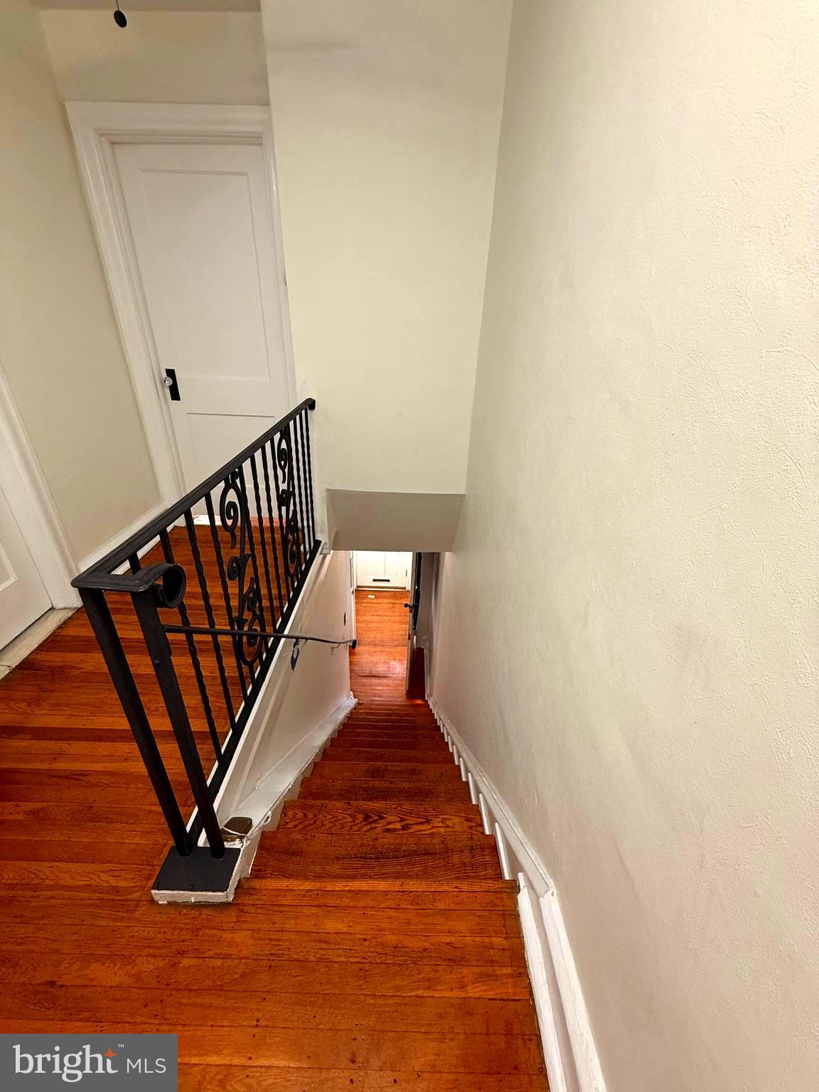 5118 Oakland Street, Unit 2 Philadelphia, PA 19124 - Photo 9 of 36 a view of a staircase with wooden floor