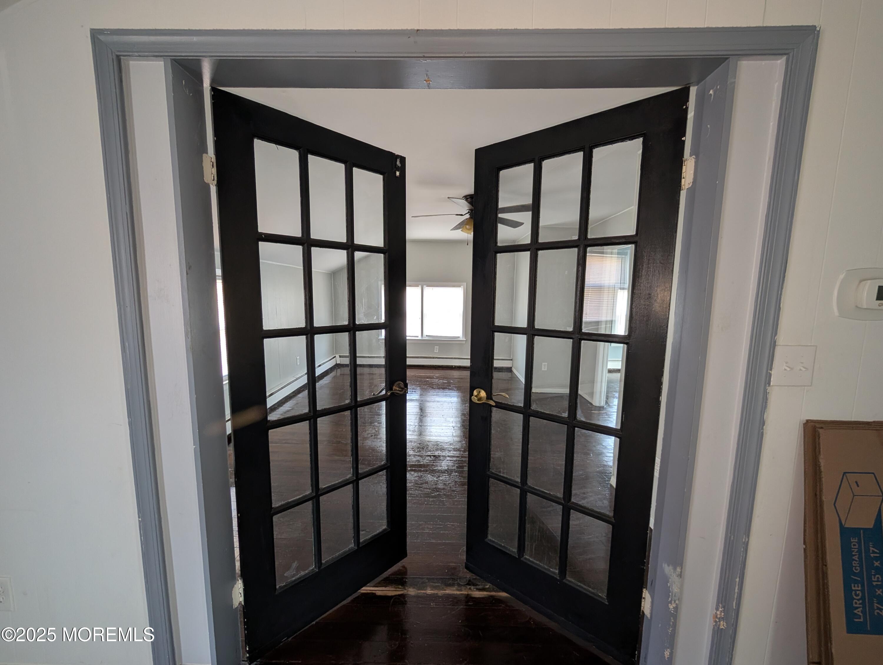164 Port Monmouth Road, Unit B Keansburg, NJ 07734 - Photo 15 of 17 French Doors to Living Room