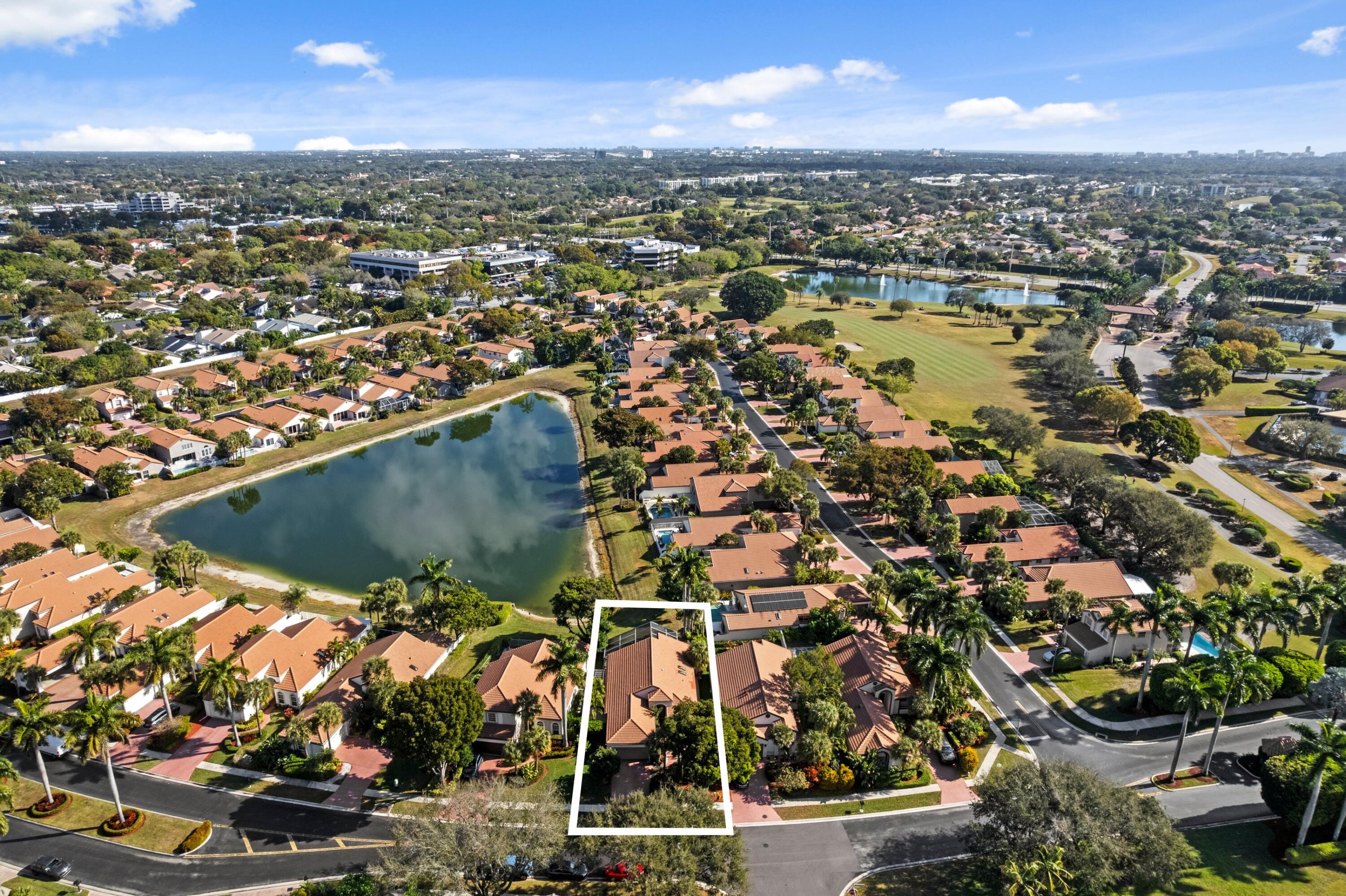 22594 Esplanada Drive Boca Raton, FL 33433 - Photo 34 of 51 Aerial View