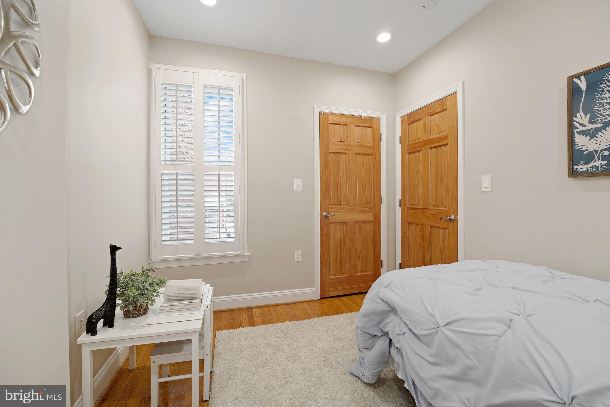 1106 K Street Northeast Washington, DC 20002 - Photo 16 of 26 Third bedroom with extra-large closet