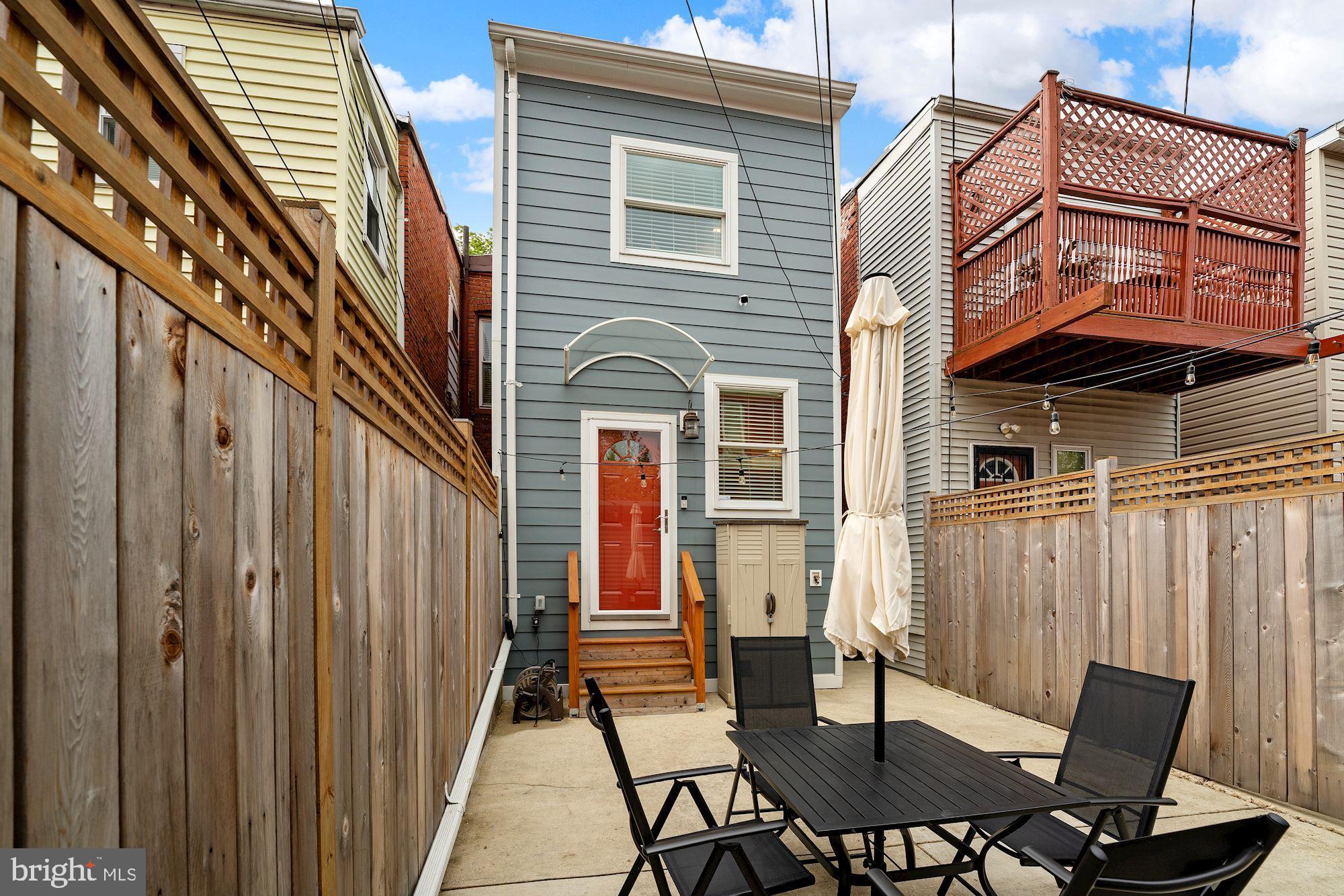 1106 K Street Northeast Washington, DC 20002 - Photo 22 of 26 Fully fenced back yard