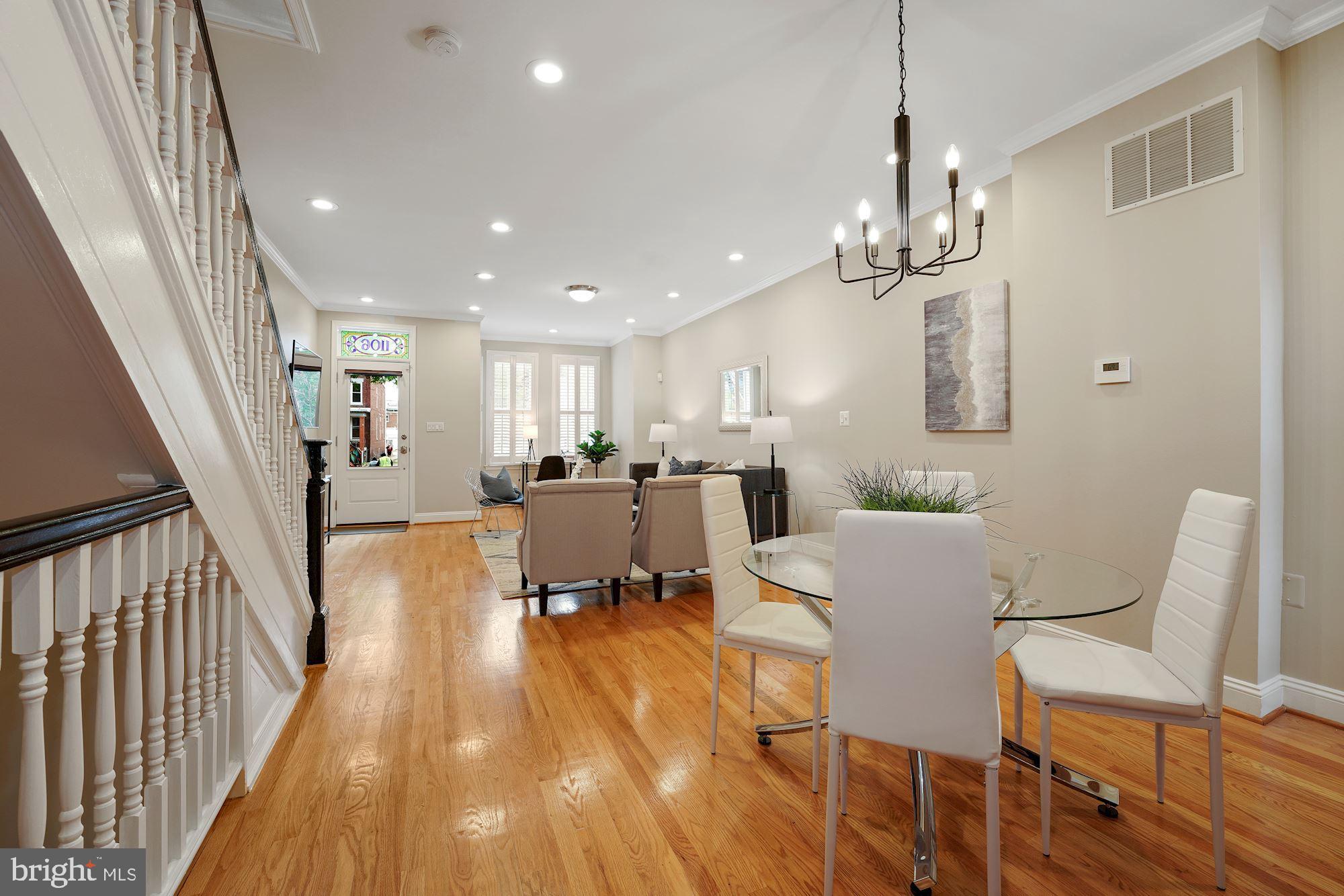 1106 K Street Northeast Washington, DC 20002 - Photo 5 of 26 Dining area