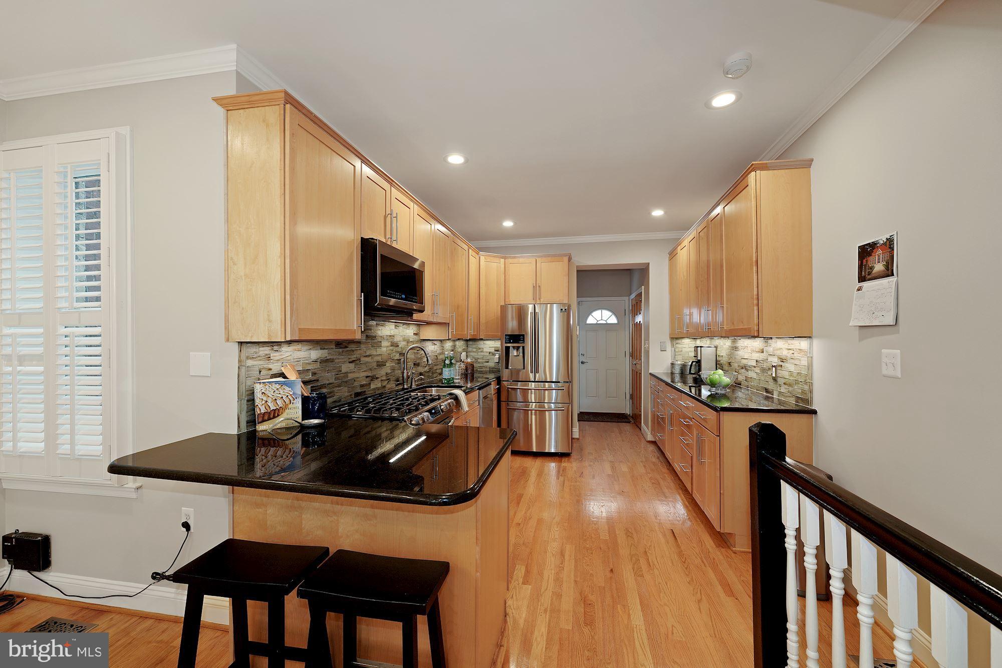 1106 K Street Northeast Washington, DC 20002 - Photo 7 of 26 Newly renovated designer kitchen