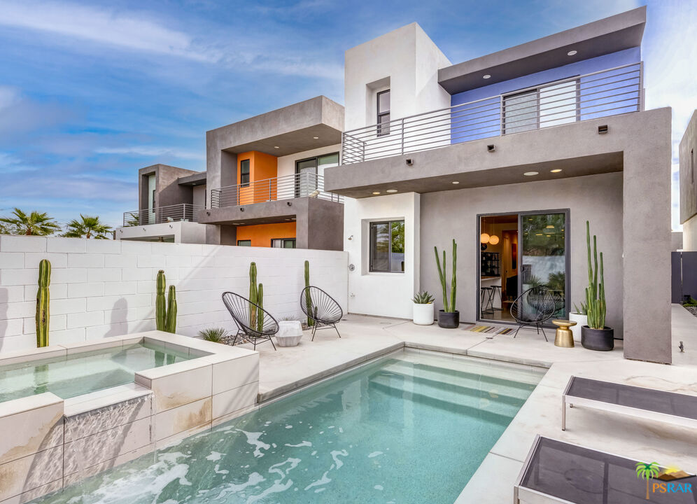 504 Paragon Loop Palm Springs, CA 92262 - Photo 15 of 45 a house view with a outdoor space