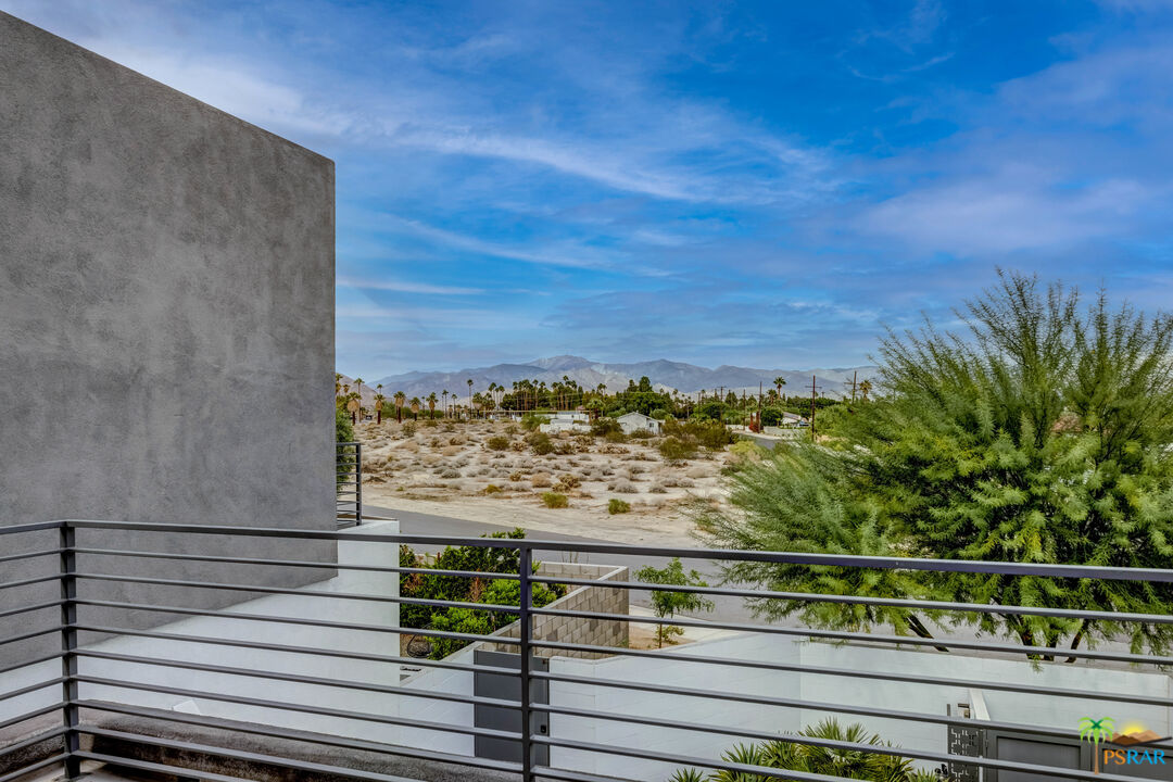 504 Paragon Loop Palm Springs, CA 92262 - Photo 32 of 45 a view of a city from a balcony