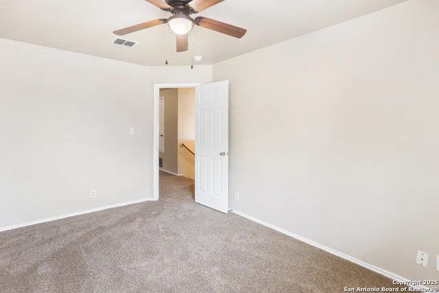 a view of empty room