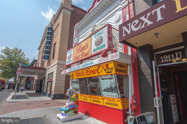 435 R Street Northwest, Unit 401 Washington, DC 20001 - Photo 15 of 18 New the Lincoln Theater and Ben's Chili Bowl