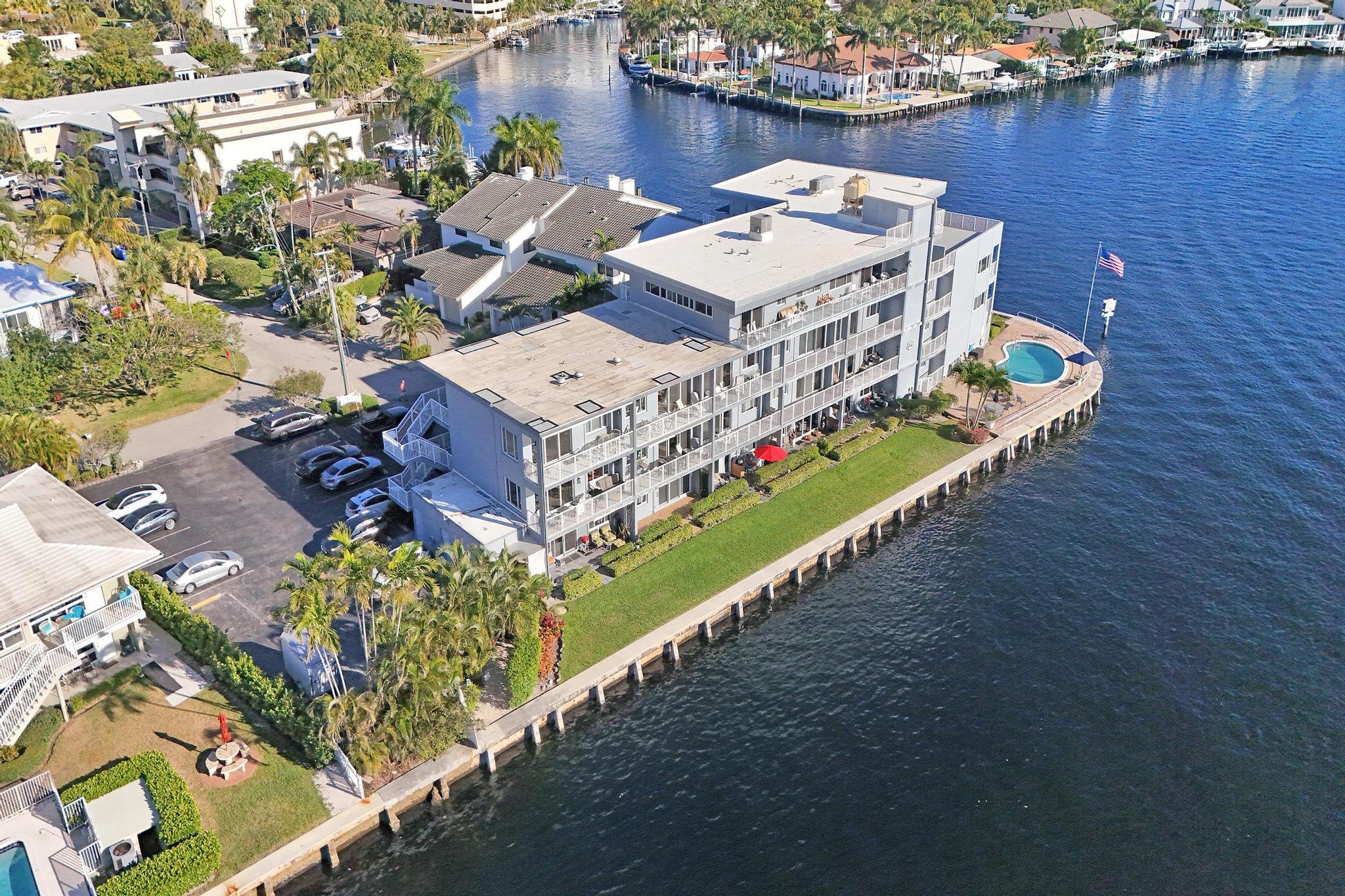1201 South Riverside Drive, Unit 201 Pompano Beach, FL 33062 - Photo 27 of 34 DJI_20250319172835_0082_D