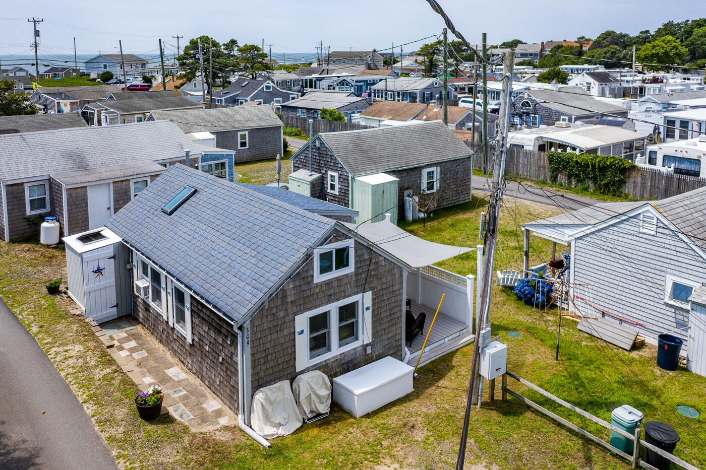 218 Old Wharf Road, Unit 309 Dennis Port, MA 02639 - Photo 26 of 33 drone2 (2)