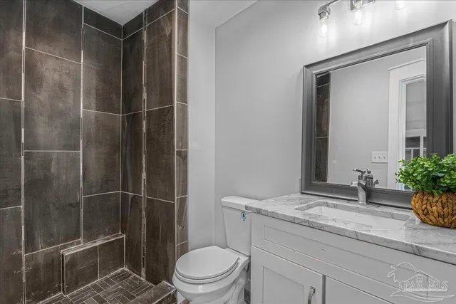 a house view with a sitting space