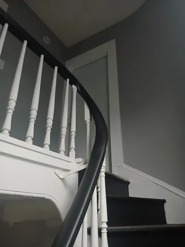 a view of front door