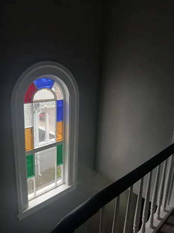 a view of hallway with hallway