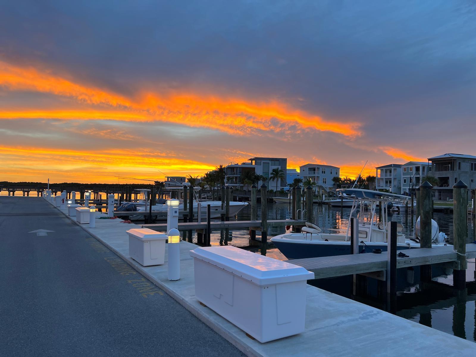 a view of a swimming pool with a lounge chair