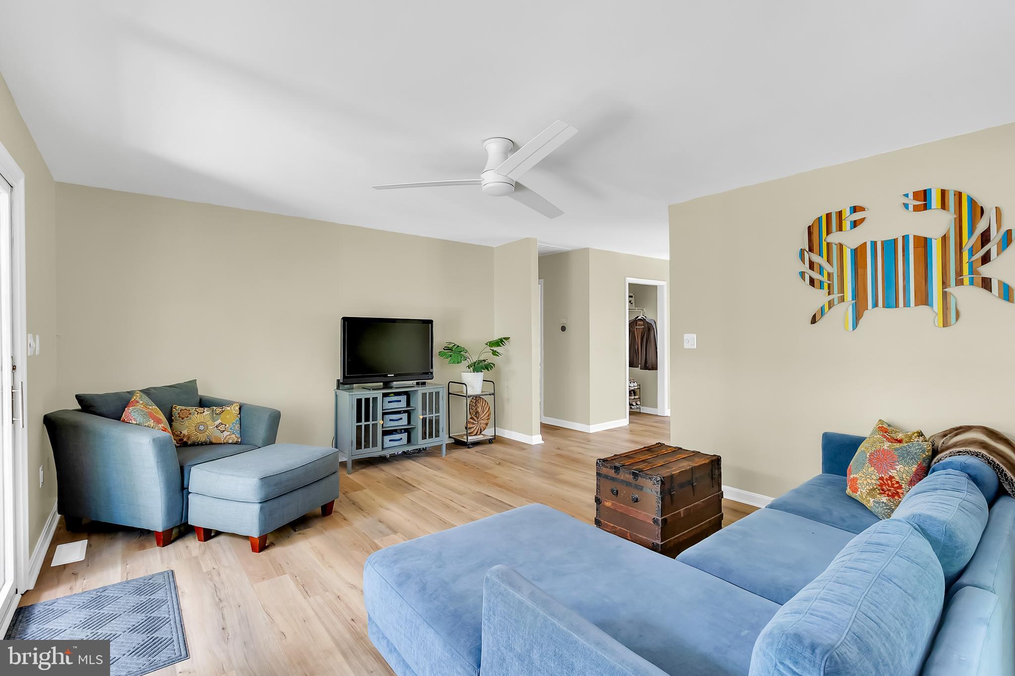 5 Mist Flower Road Ocean Pines, MD 21811 - Photo 13 of 41 a living room with furniture and a flat screen tv