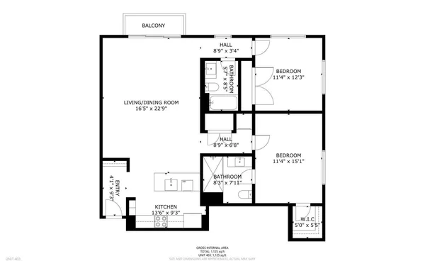 $3,050 | 204 South Leavitt Street, Unit 204, Chicago, IL 60612