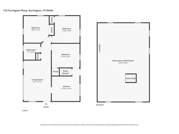 $348,600 | 118 Farrington Parkway, Burlington, VT 05408
