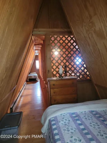 a room with furniture and a fireplace