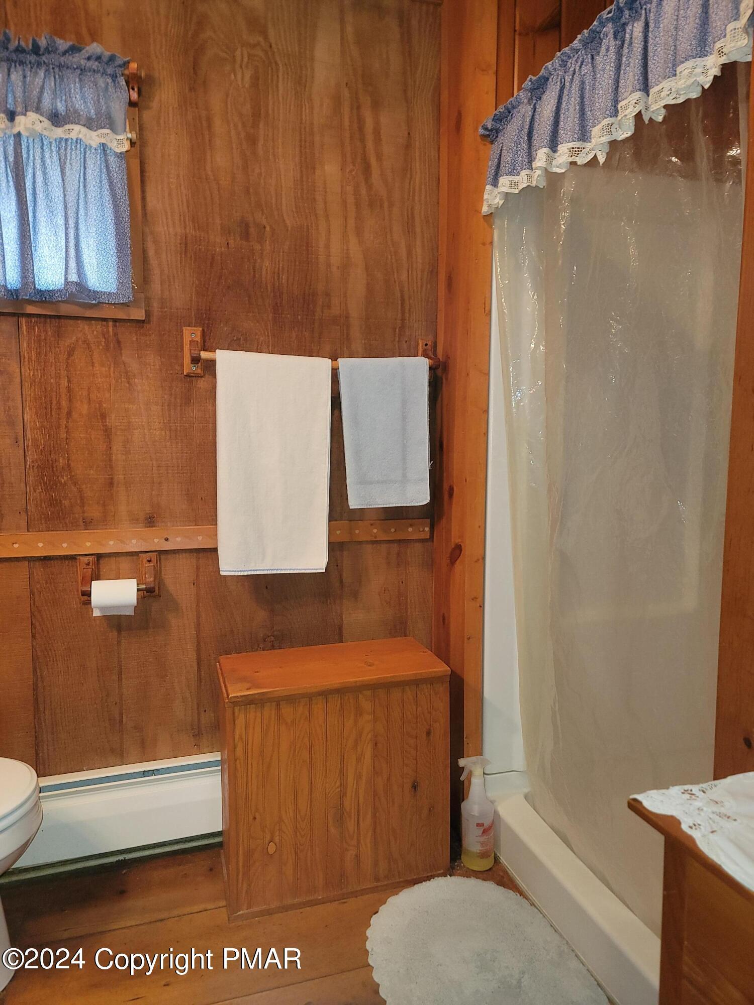 491 Klinger Hill Road Benton, PA 17814 - Photo 33 of 76 a bathroom with a toilet and a shower