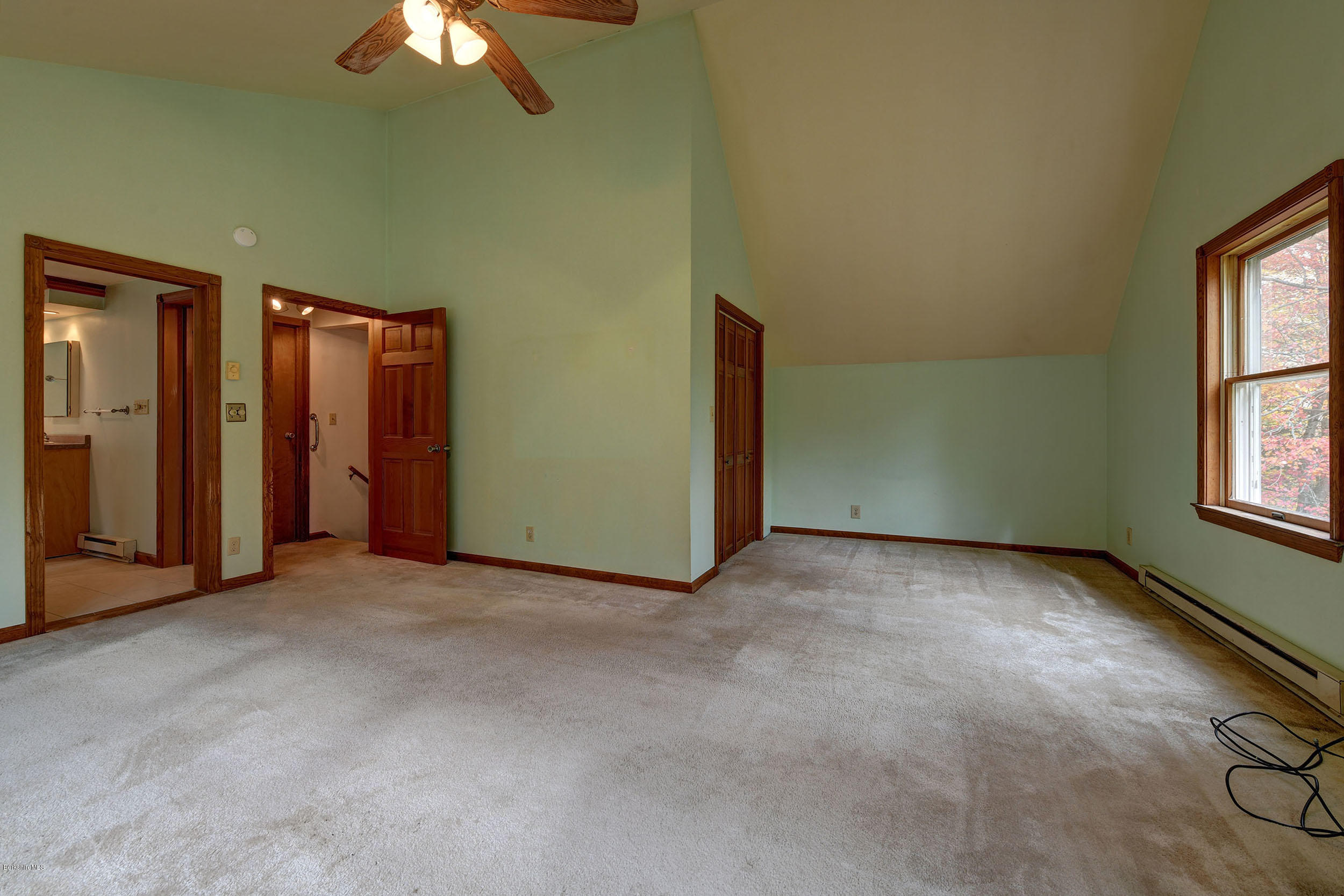 588 Leonhardt Road Becket, MA 01223 - Photo 22 of 32 588-22-Second Floor Primary Bedroom