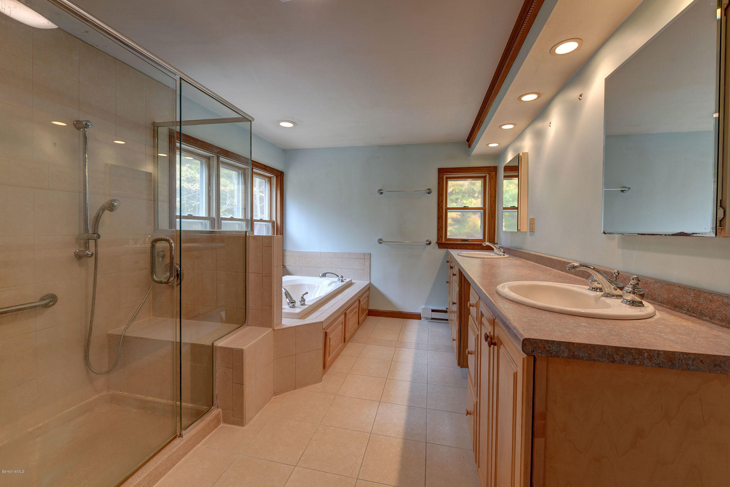 588 Leonhardt Road Becket, MA 01223 - Photo 23 of 32 588-23-Second Floor Primary Bathroom