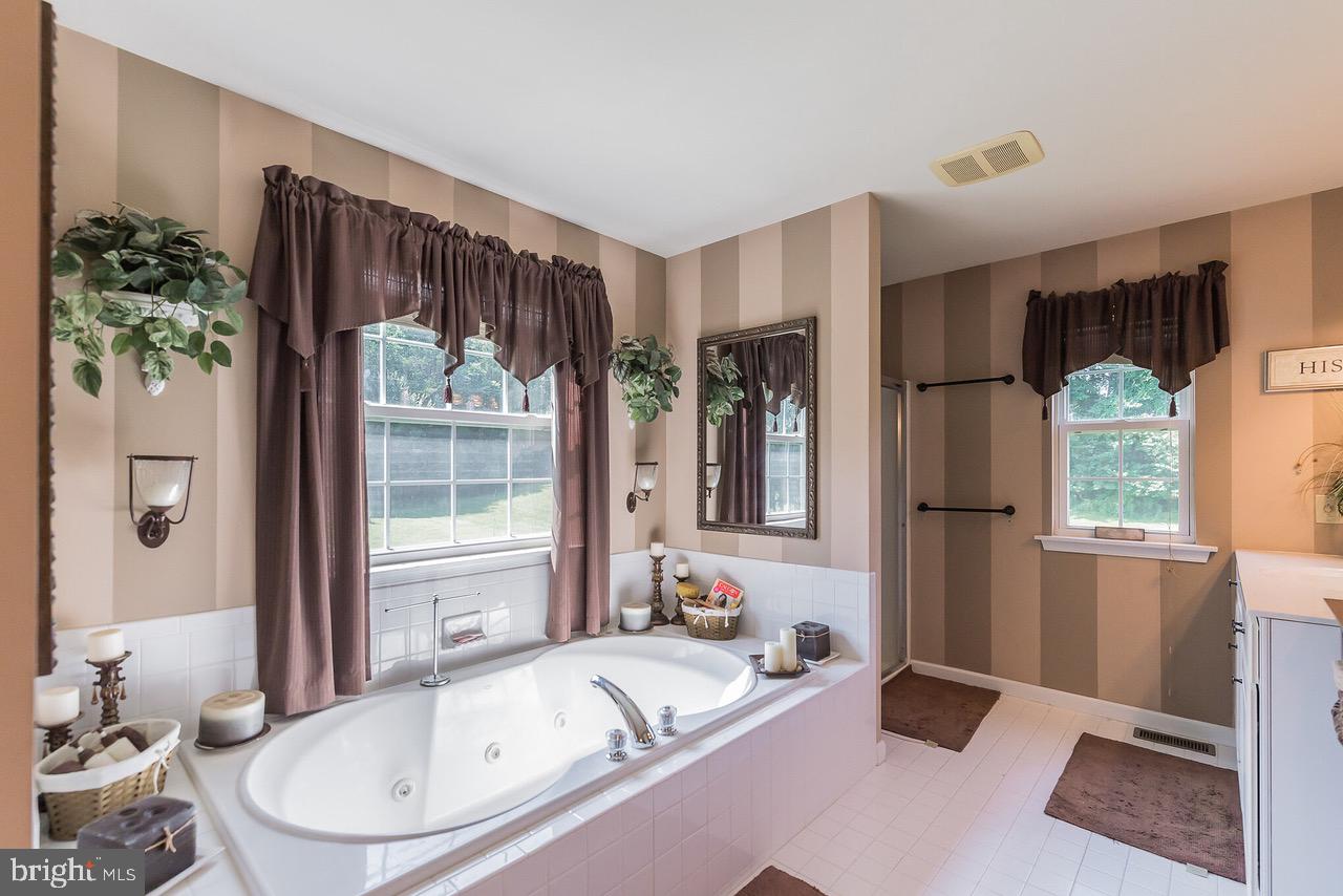 1704 Snell Road Pottstown, PA 19464 - Photo 20 of 30 Master Bath with Whirlpool Tub and Separate Shower