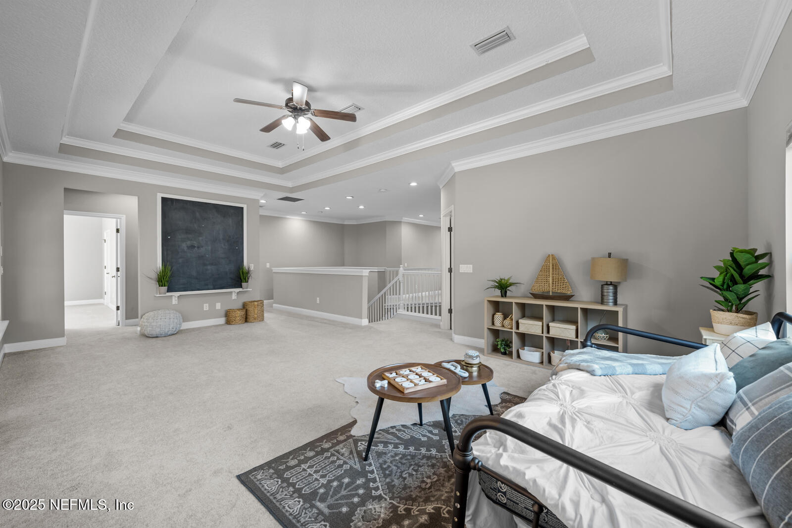 165 St John's Forest Boulevard St. Johns, FL 32259 - Photo 37 of 103 a living room with furniture and a chandelier