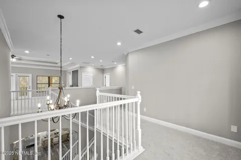 a view of a golf course with a play ground