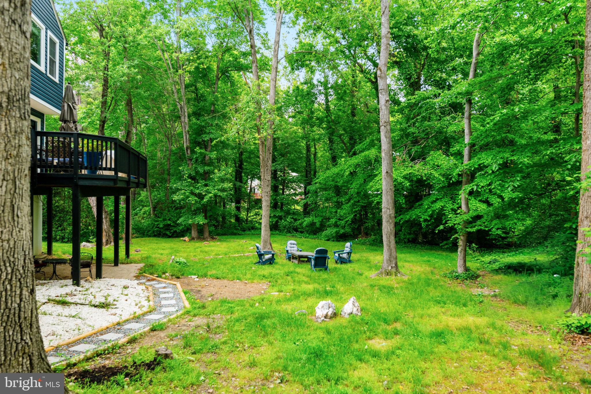 7603 Modisto Lane Springfield, VA 22153 - Photo 56 of 57 a view of a table and chairs in the garden