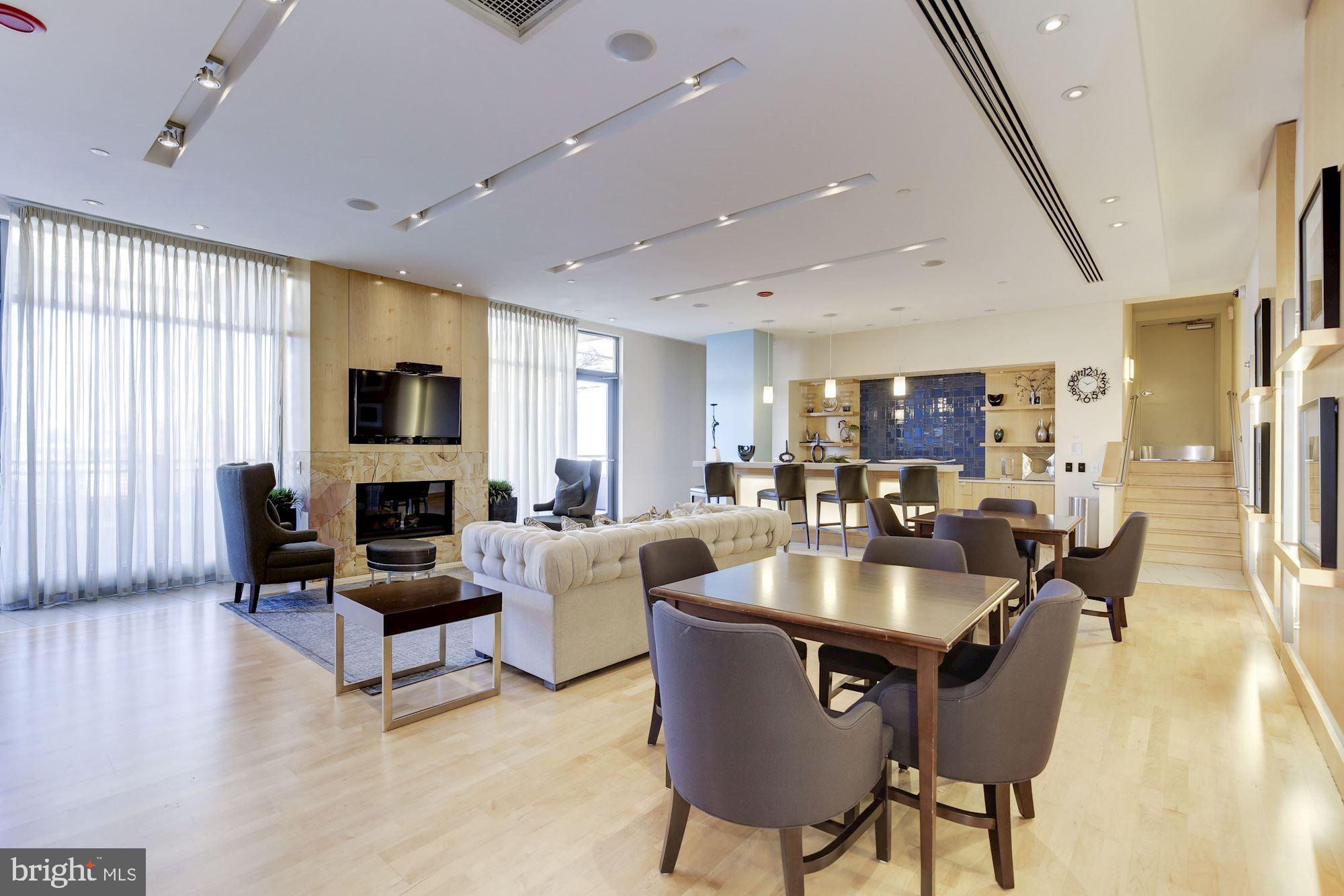 475 K Street Northwest, Unit 1105 Washington, DC 20001 - Photo 23 of 28 Party room