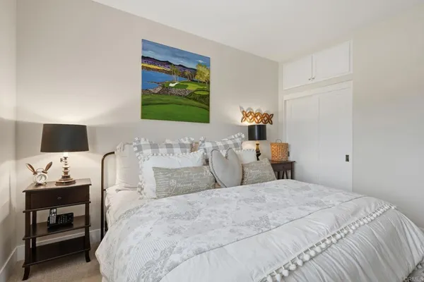 a view of an ocean from a building