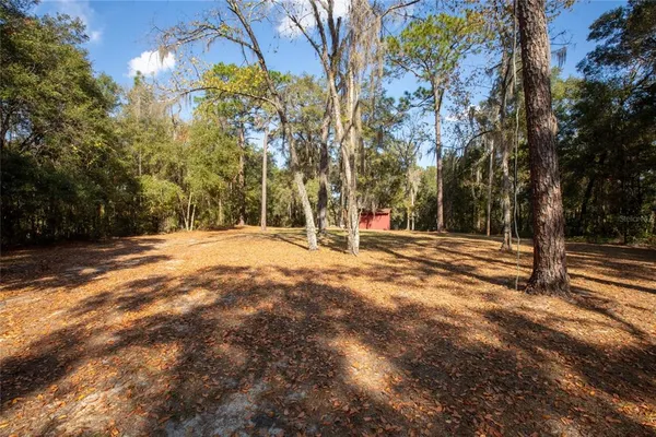 a view of outdoor space with trees