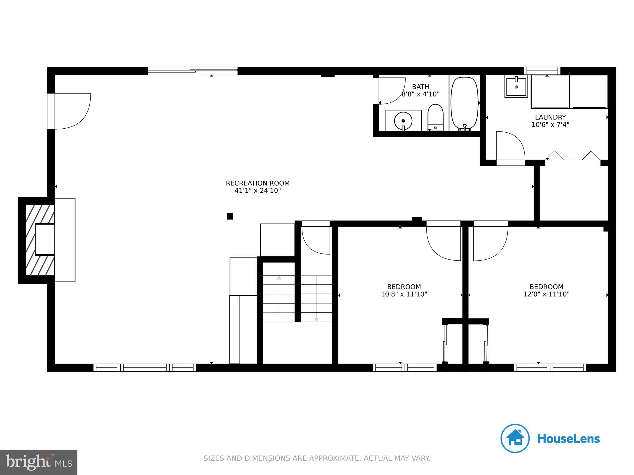 17827 Horsehead Road Brandywine, MD 20613 - Photo 43 of 43 Downstairs floor plan