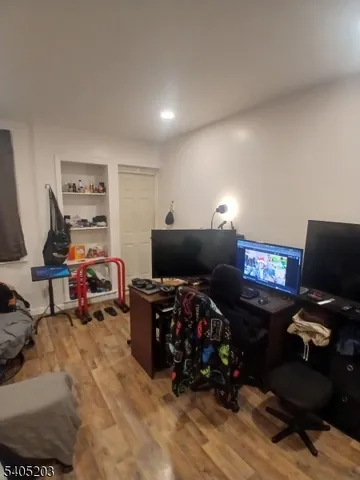 a bathroom with a toilet and shower