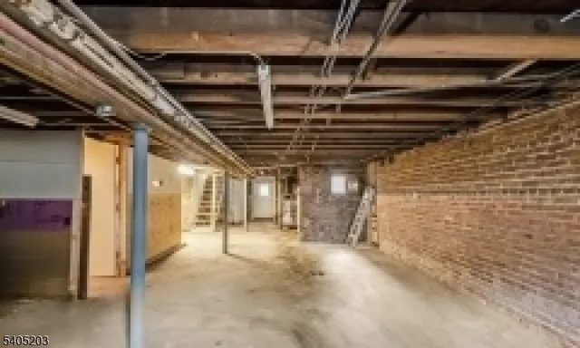 a view of storage and utility room