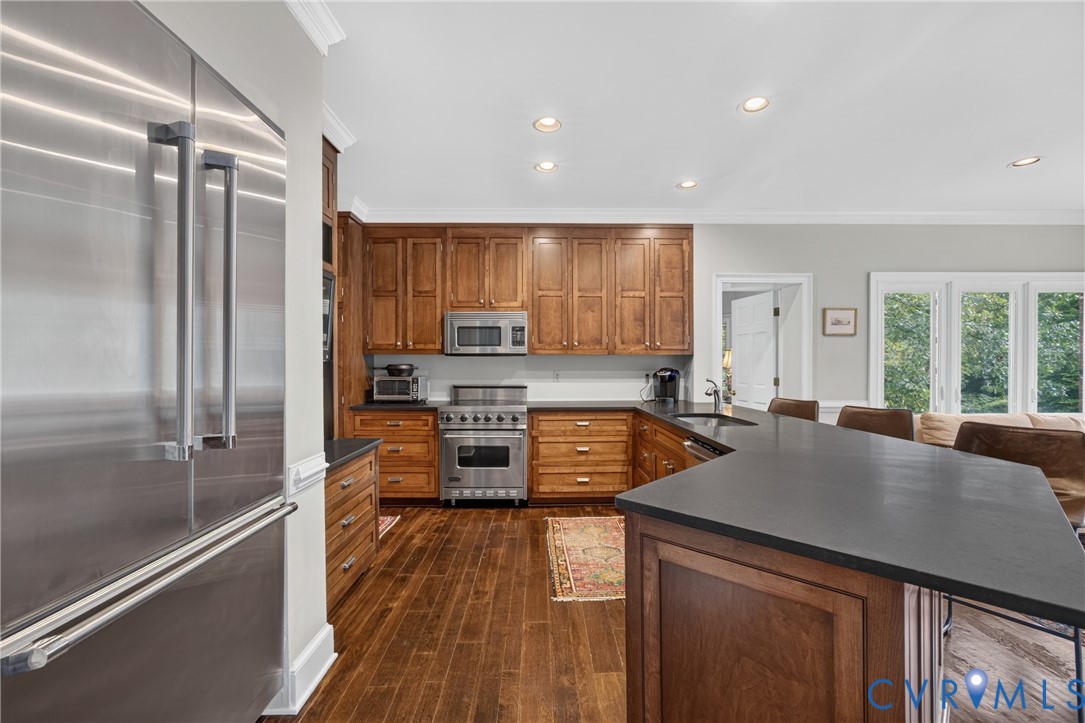1108 Shallow Well Road Manakin-Sabot, VA 23103 - Photo 33 of 86 Gourmet kitchen featuring stainless steel applianc