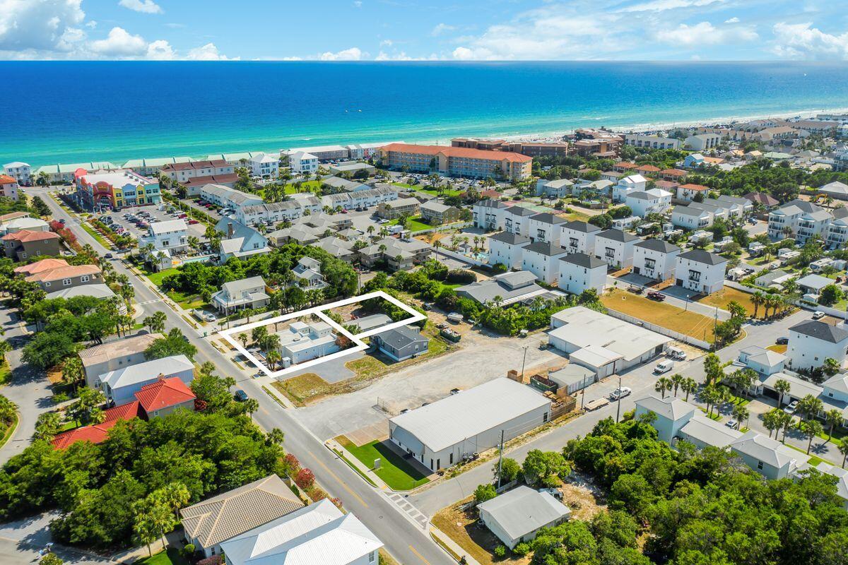 336 South Holiday Road Miramar Beach, FL 32550 - Photo 3 of 10 an aerial view of residential houses with outdoor space