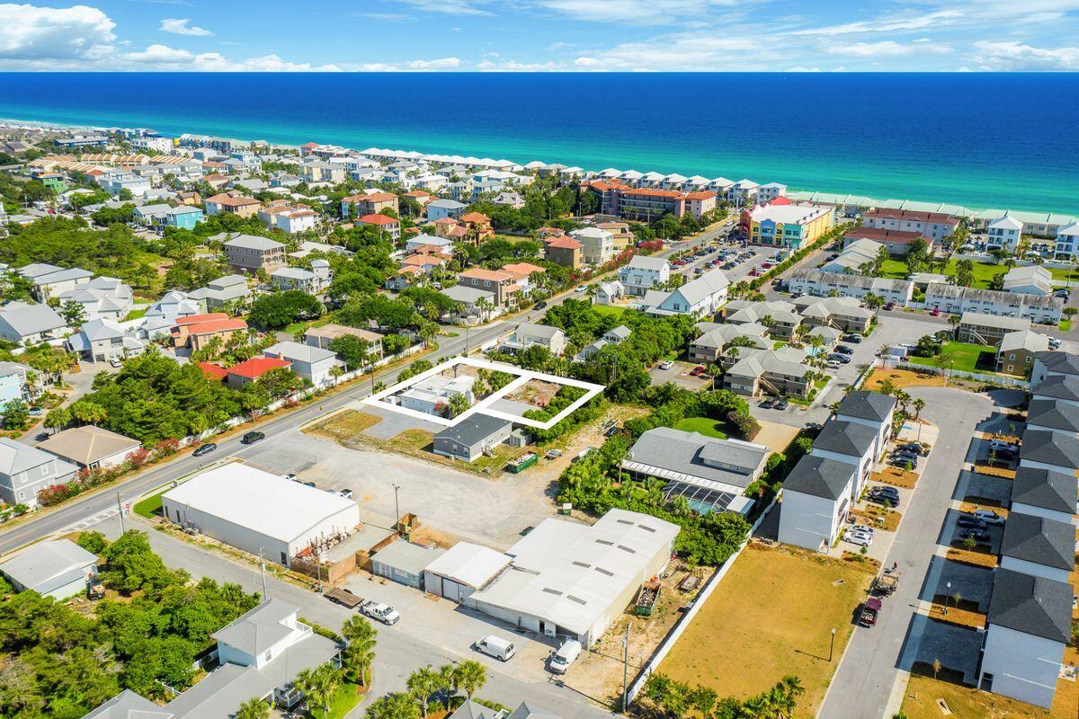 336 South Holiday Road Miramar Beach, FL 32550 - Photo 6 of 10 an aerial view of residential houses with outdoor space