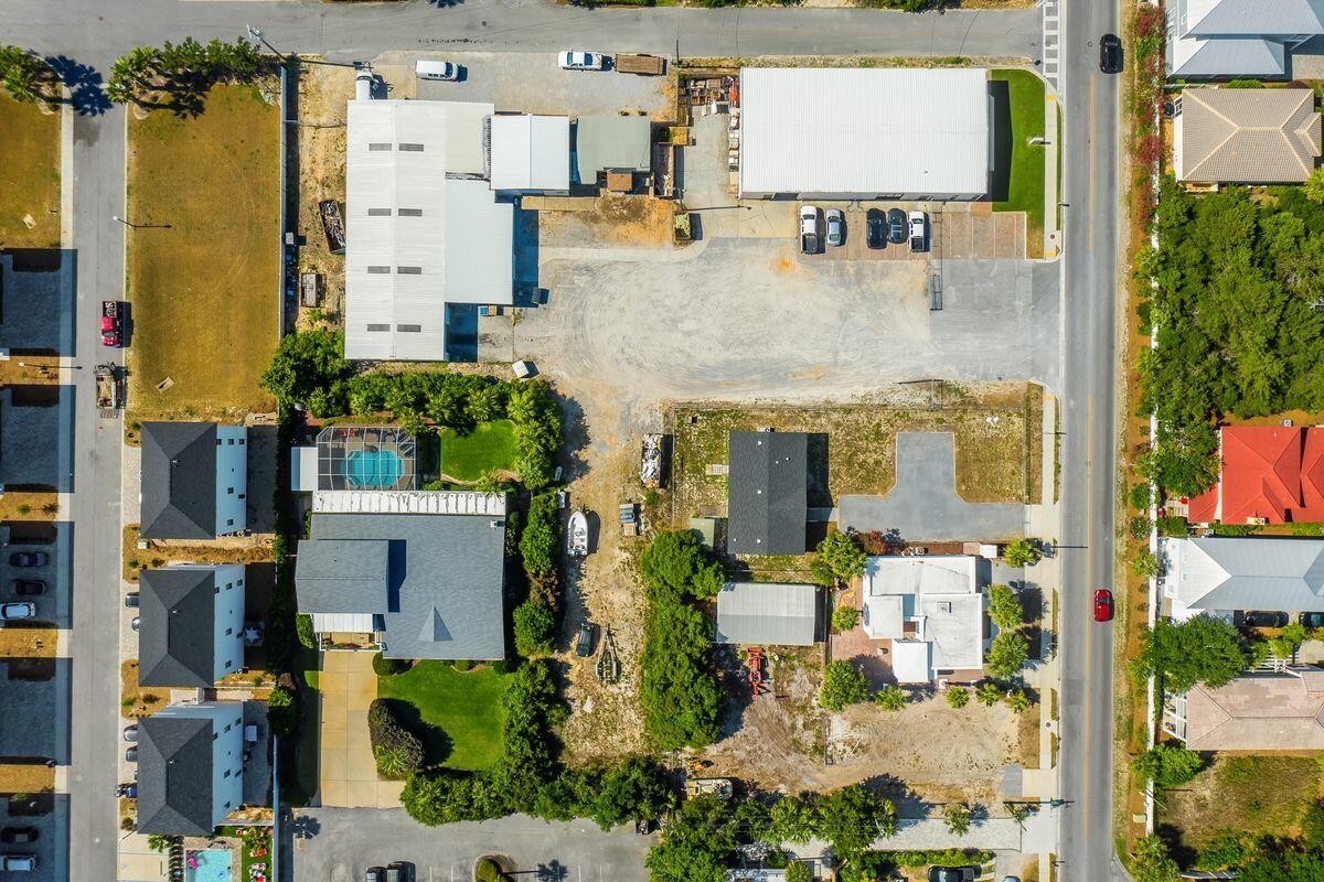 336 South Holiday Road Miramar Beach, FL 32550 - Photo 7 of 10 aerial view of residential houses with outdoor space