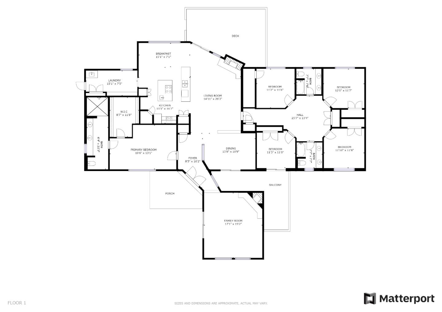1272 Castro Road Monterey, CA 93940 - Photo 54 of 54 a picture of floor plan