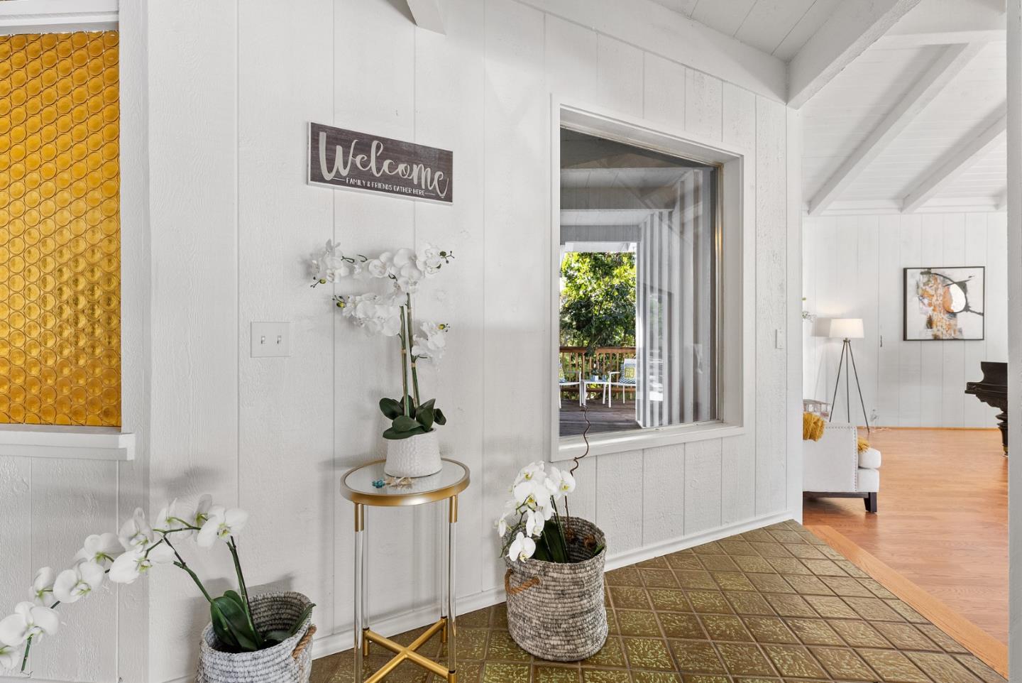 1272 Castro Road Monterey, CA 93940 - Photo 10 of 54 a living room with furniture and a potted plant