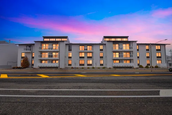 a view of building with a lot of windows