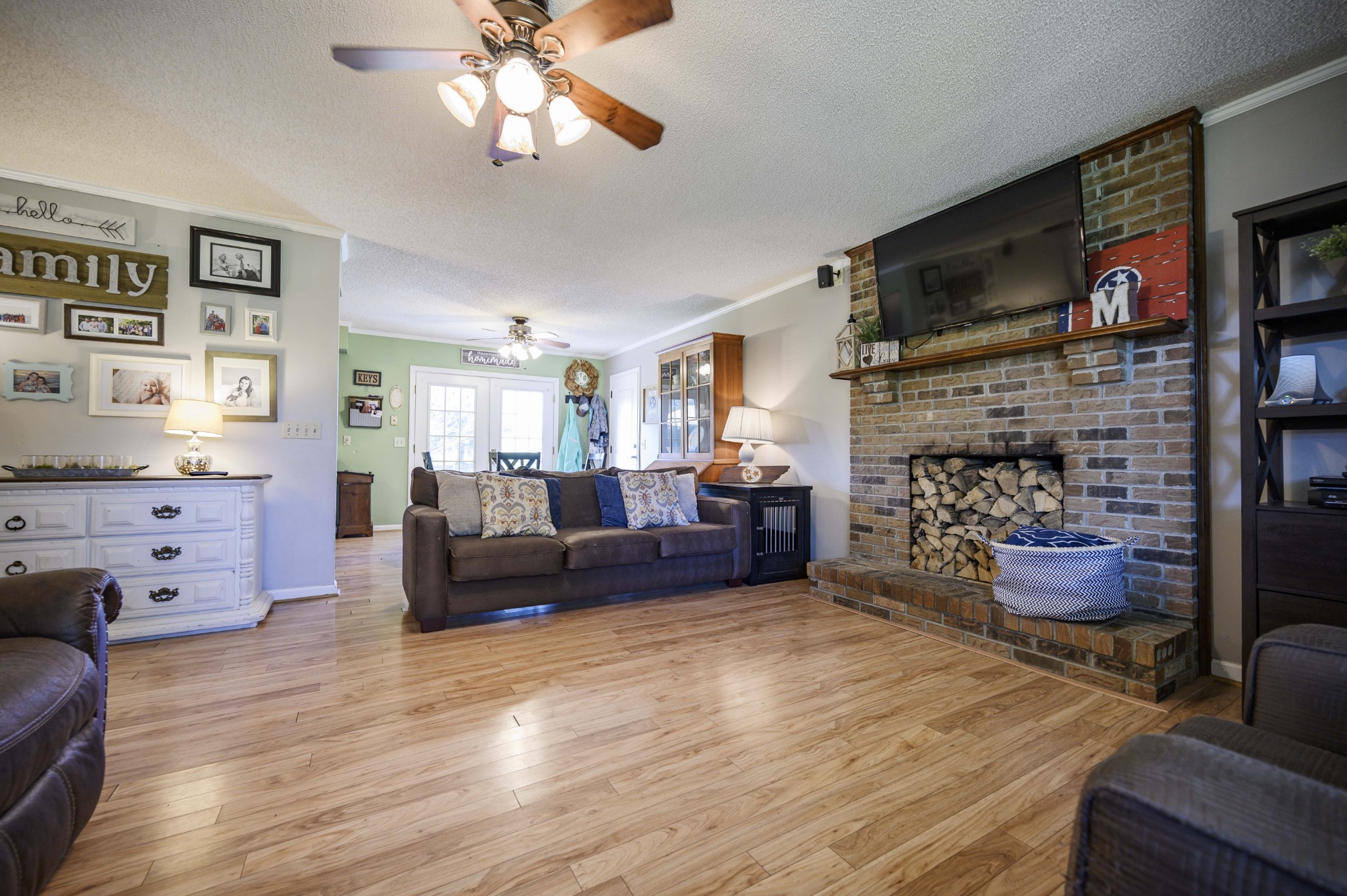 1430 Cedar Bluff Road Lebanon, TN 37087 - Photo 14 of 27 a living room with furniture and a fireplace