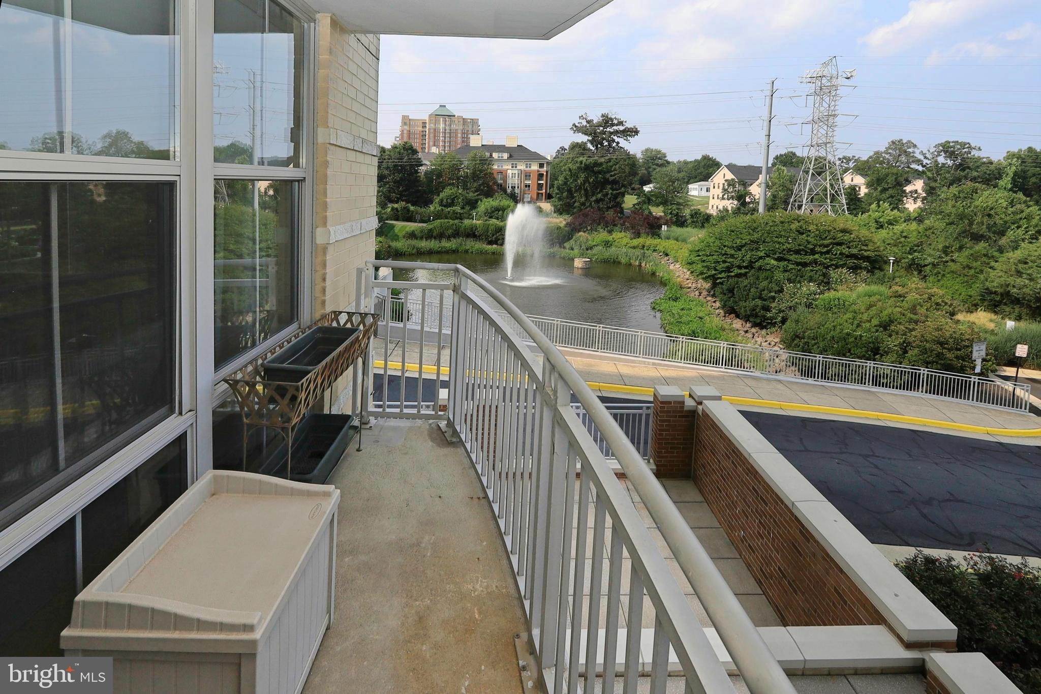 11800 Sunset Hills Road, Unit 222 Reston, VA 20190 - Photo 11 of 62 Balcony from living area