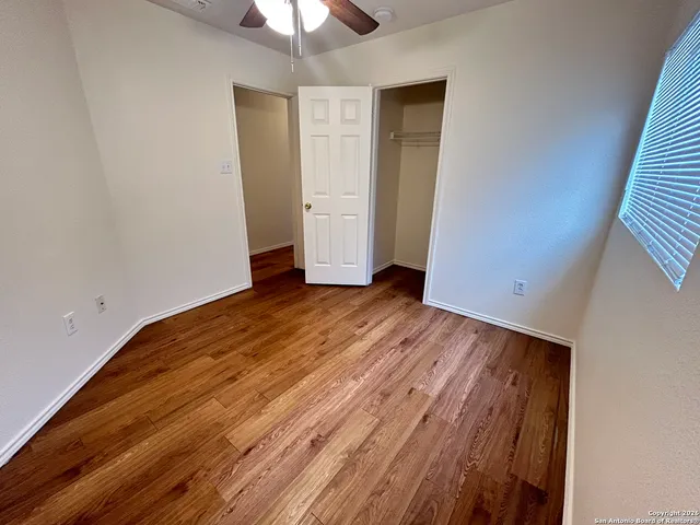 wooden floor in an empty room