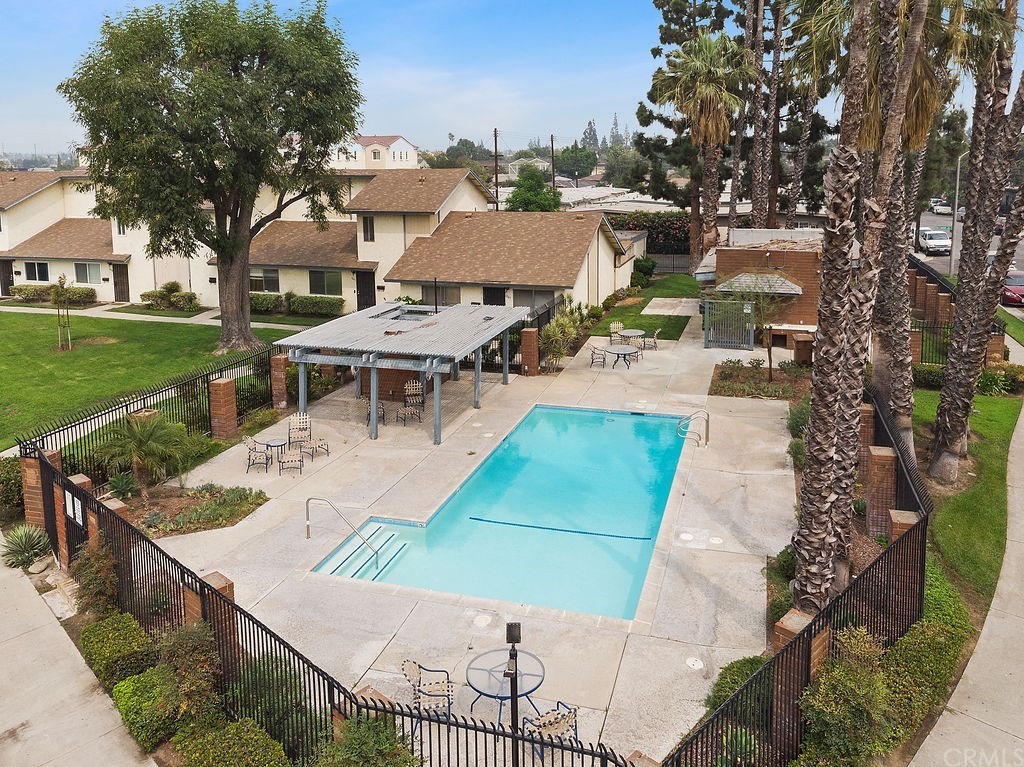 1085 Driftwood Circle Placentia, CA 92870 - Photo 17 of 18 an aerial view of a house with garden space and street view