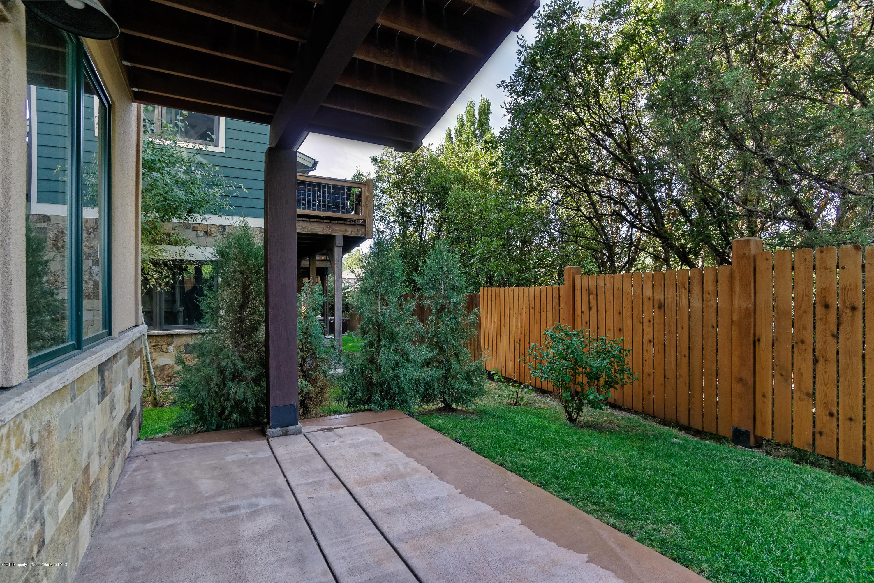 patio area