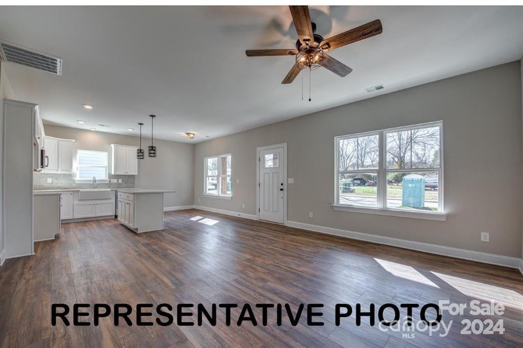 523 Blacksnake Road Stanley, NC 28164 - Photo 2 of 4 a view of kitchen with furniture and window