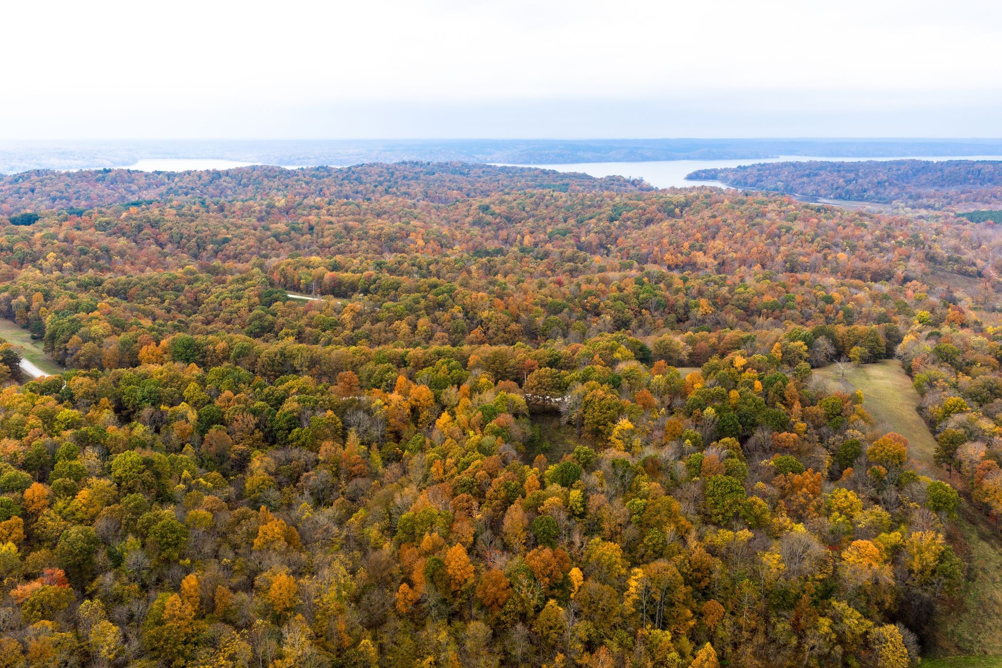 0 Overview Drive Waverly, TN 37185 - Photo 17 of 35 an aerial view of residential houses with city view and mountain view