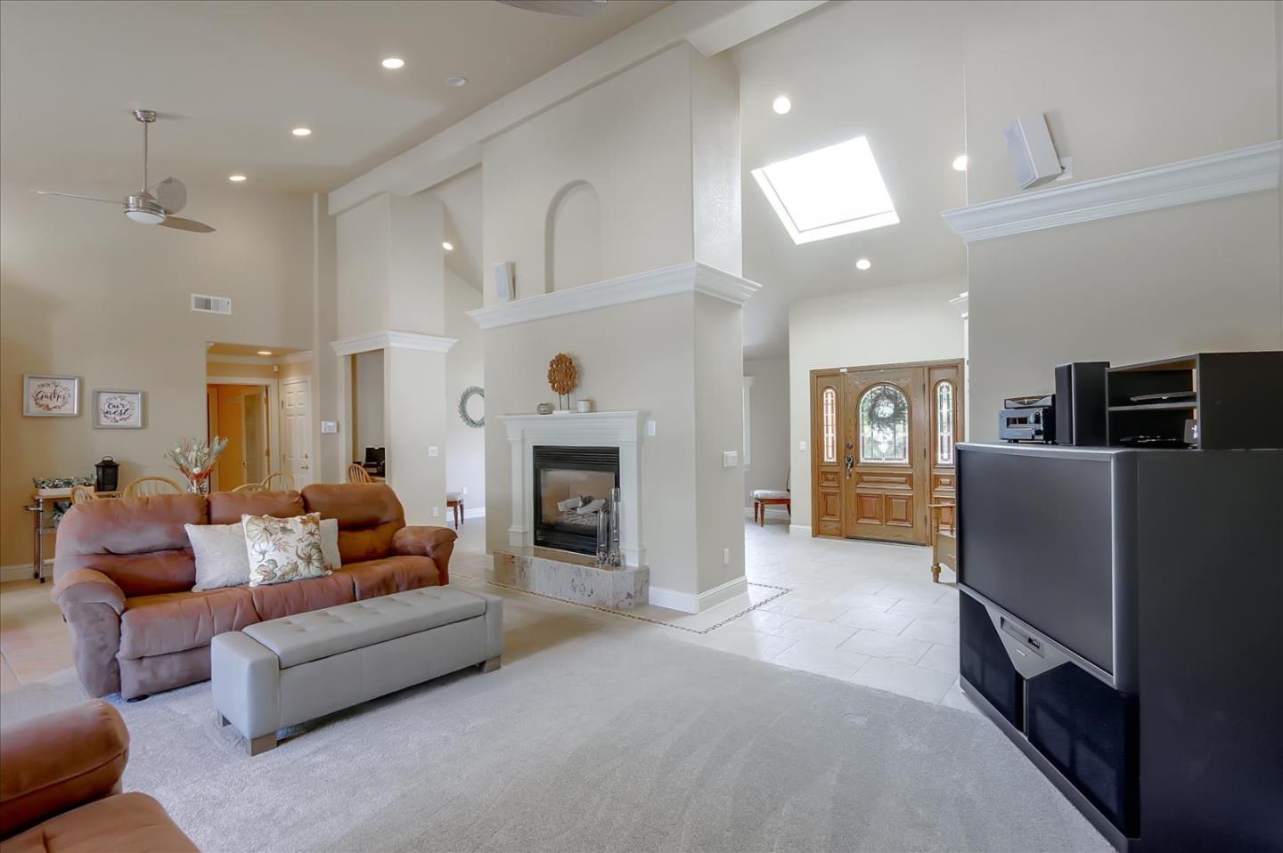 814 Savannah Circle Walnut Creek, CA 94598 - Photo 5 of 41 a living room with furniture and a fireplace